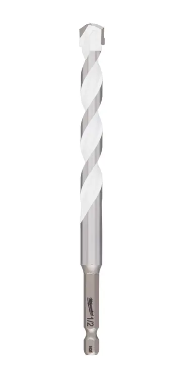 Luxury Milwaukee Tool 48-20-8892 1/2" x 4" x 6" SHOCKWAVE Impact Duty Carbide Multi-Material Drill Bit, 3 Pack