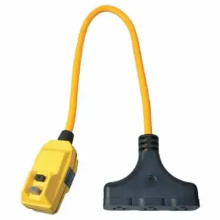 Today Only Southwire 14880023-6 12/3 2‘ Right Angle Gfciw/ Trisource