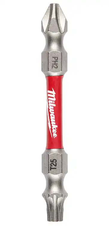 Must Have Milwaukee Tool 48-32-4312 SHOCKWAVE PH2/T25 Impact Duty Double Ended Bit, 3 Pack