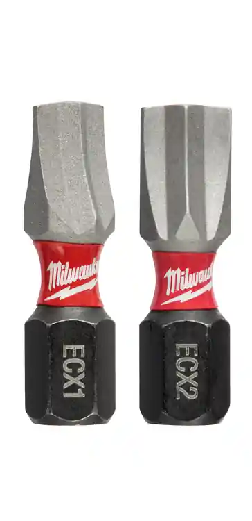 Milwaukee Tool 48-32-4440 2PC SHOCKWAVE Impact Duty 1" Impact Duty ECX Combo Kit, 3 Pack Exclusive Offer