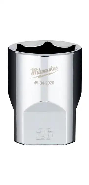 Milwaukee Tool 45-34-2026 1/2" Drive 26mm Socket Grab Now