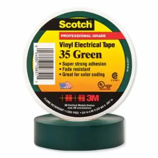 Scotch 7000132639 Scotch 35 Gn 1/2 In X 20Ft Vinyl Coding Elec Tp (1 RL) Today Only