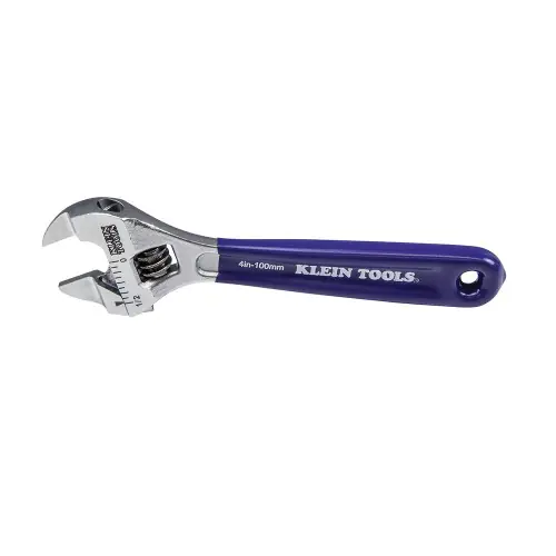 Cheap Klein Tools D86932 Slim-Jaw Adjustable Wrench , 4-Inch