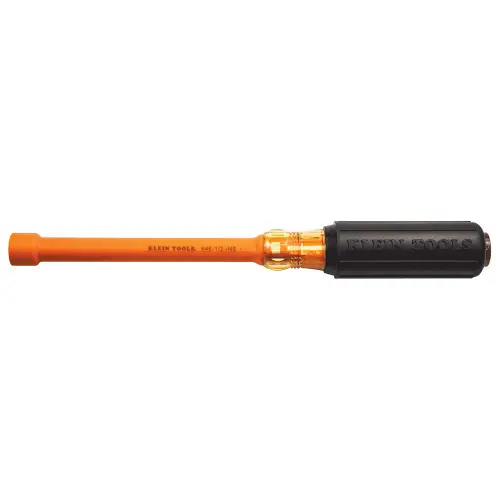 Klein Tools 646-1/2-INS Insulated Nut Driver, 1/2-Inch Hex, 6-Inch In Demand