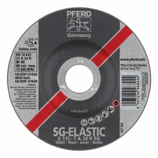 Fan Favorite Pferd 61026 4-1/2 x 1/4 x 7/8 T27 Gwa24 R Sg