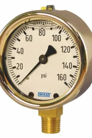 Fresh Stock Wika 2.5-1000 Gauge 2.5X1000 Brass 8610932