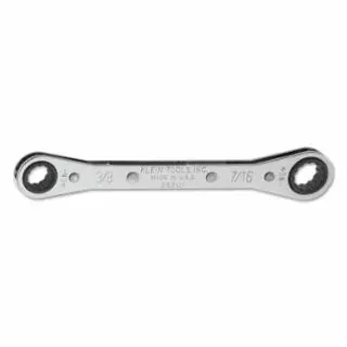Direct From Factory Klein Tools 68205 Ratcheting Box Wrench 11/16 x 3/4-Inch