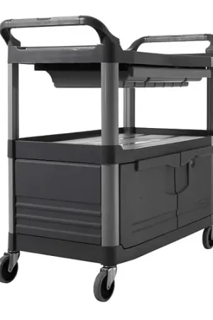 Trending Rubbermaid Commercial FG409400GRAY X-Tra Cart
