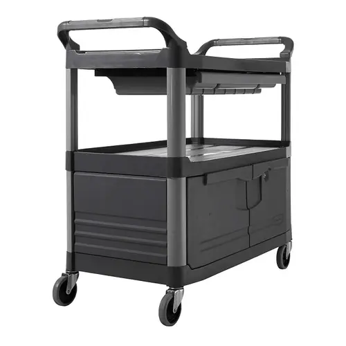 Trending Rubbermaid Commercial FG409400GRAY X-Tra Cart