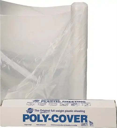 Warp Brothers 4X32-C 4Mil 32X100 Clear Poly Cover (1 ROL) Brand New