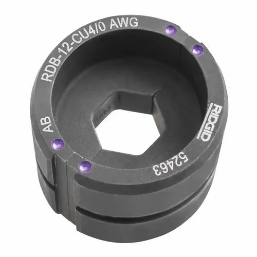 Ridgid 52498 12T Copper 750 Kcmil Round Die Discount