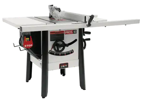 High Quality JET JT9-725004K JPS-10 10 in Proshop 1.75HP 1PH 115V. 30 in Fense System, Steel Wing w/ Riving Knife