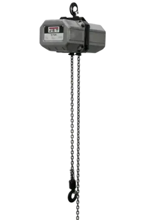 While Supplies Last JET JT9-121250 1/2SS-1C-20, 1/2 Ton, 1Ph, 50‘ Lift, 115/230V, Prewired 230V
