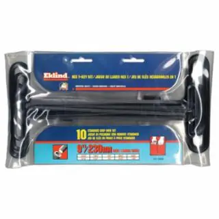 Professional Grade Eklind Tool 33910 9" Hex Key Set W/Pouch 10Pc (1 SET)