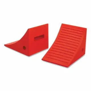 New Arrival Checkers UC1600-P Wheel Chockurethane11.25"X8"X8.25"27"-35" Tir