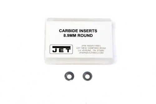 Final Sale JET JT9-719955 8.9mm Round Carbide Insert 2PC
