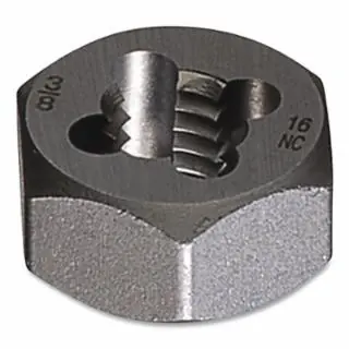 Premium Greenfield Threading 403140 3/8-16 Nc Crbn Hex Die