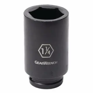 Trending Gearwrench 84865 3/4" Drive 6 Point Deep Impact SAE Socket 7/8"