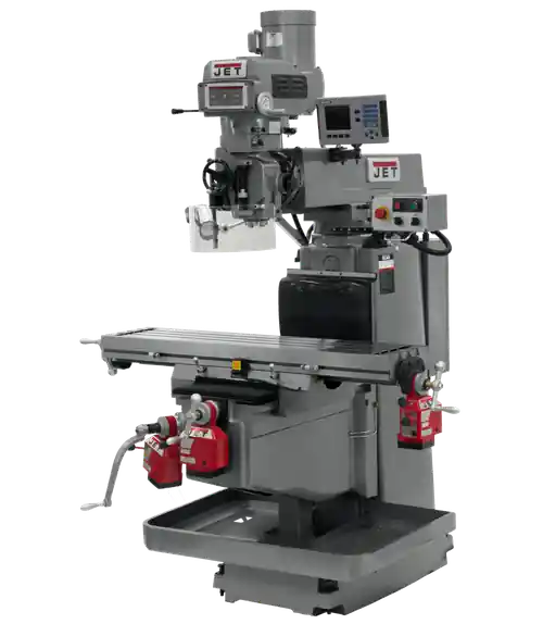 Price Drop JET JT9-698059 JTM-1254VS With ACU-RITE 203 3X (K) DRO, X,Y&Z Powerfeeds