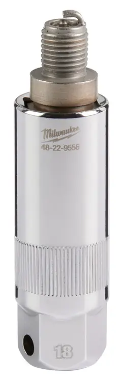 Trending Milwaukee Tool 48-22-9556 3/8" Drive 18MM Spark Plug Socket