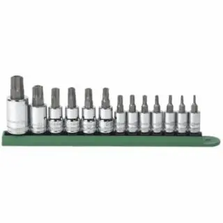 Fast Shipping Gearwrench 80725 13Pc Torx Tamper Skt Set