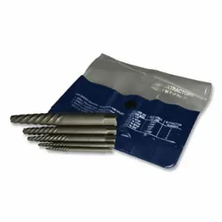 Professional Grade Greenfield Threading 422006 5 Pc No 15 Vt Screw Extractor Set (1 ST)