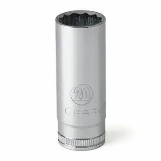 Fast Shipping Gearwrench 80787 1/2" Drive 12 Point Deep Metric Socket 16 mm