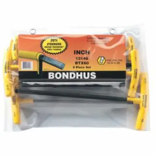 Final Sale Bondhus 13146 Btx 60 6Pc. T-Wrench Hexset Balldriver (1 SET)