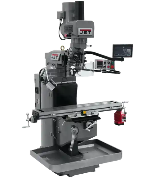 JET JT9-690541 JTM-949EVS Mill With 3-Axis Newall NMS800 DRO (Knee) With X-Axis Powerfeed and Air Powered Draw Bar Discount