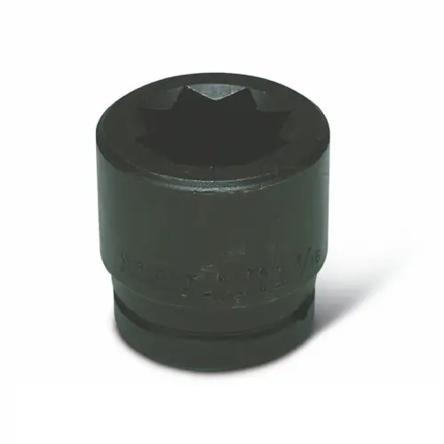 Wright Tool 6876 1-1/8" 3/4" Drive 8Pt. Double Square Impact Rail (1 SKT) Premium