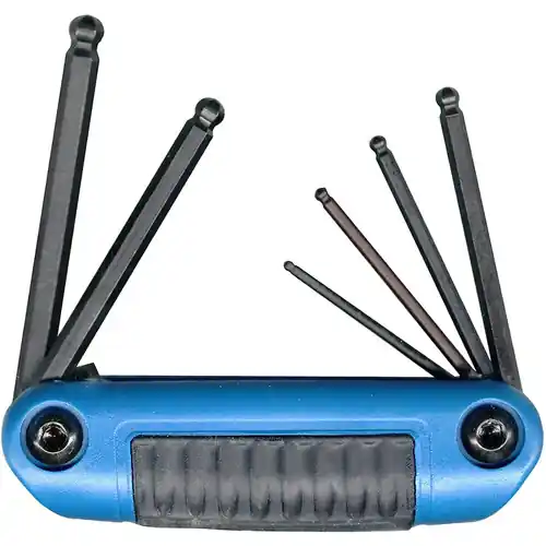 Last Chance Eklind Tool 25169 Ergo-Fold Metric Key Set