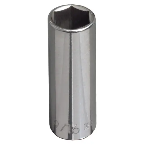 Save Now Klein Tools 65715 11/16-Inch Deep 6 Point Socket, 3/8-Inch Drive