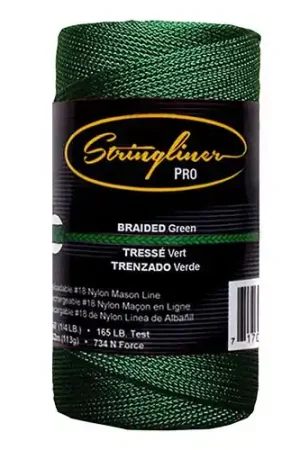 Stringliner 35768 Fl Green Braided Twine-1000‘-Refill Budget