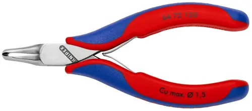 Knipex 64 72 120 Electronics End Cutting Nippers, 4 3/4" Nominal Length Sale