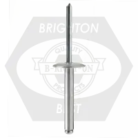 Deal Abs 6-10L 3/16 (.501-.625) x 0.800 Al5056 / Steel Large Dome Head Blind Rivet, Qty 500