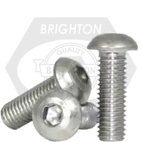 3/8"-16 x 2 3/4" Button Head Socket Cap Screws, Non-Standard, 18-8 Stainless Steel A2, Full Thread, Coarse (UNC), Qty 50 New Arrival