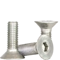Luxury 1/4"-20 x 1 1/4" Flat Head Socket Cap Screw, 316 Stainless Steel, Fully Threaded, Qty 100