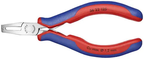 Knipex 36 22 125 Electronics Mounting Pliers, 5" Nominal Length Brand New