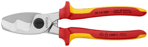 Save Now Knipex 95 16 200 Cable Shears-1000V Insulated, 8" Nominal Length
