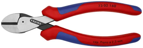 Weekend Sale Knipex 73 02 160 X-Cut Compact Diagonal Cutters, 6 1/4" Nominal Length