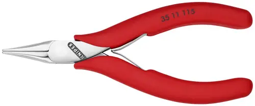 Don't Miss Out Knipex 35 11 115 Electronics Pliers-Flat Tips, 4 1/2" Nominal Length