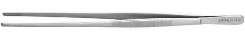 Markdown Knipex 92 61 02 Stainless Steel Gripping Tweezers-Blunt Tips, 11 3/4" Nominal Length