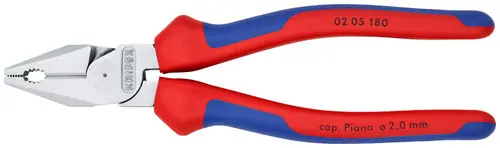 Knipex 02 05 180 High Leverage Combination Pliers, 7 1/4" Nominal Length Discount