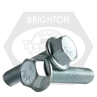 M8-1.25 x 40 mm Flange Screws, Non-Serrated, Hex Head, Metric Class 10.9, Zinc Cr+3, Partial Thread, Coarse (UNC), DIN 6921, Qty 100 Don't Miss Out