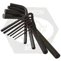 7/32 6" T Handle USA Hex Key, Alloy, Steel Set, Plain, Qty 5 Place Order