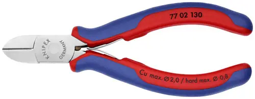 Mega Sale Knipex 77 12 115 Electronics Diagonal Cutters, 4 1/2" Nominal Length