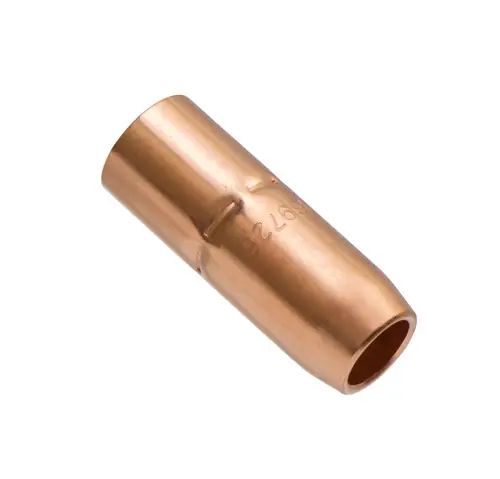 Top Pick 169-726 Miller Style 5/8" Slide-On Flush Copper MIG Nozzle MIG Nozzle - Miller Style Insulated Flush