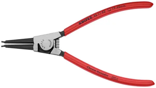 Top Pick Knipex 46 11 A2 SBA External Snap Ring Pliers-Forged Tips, 7 1/4" Nominal Length