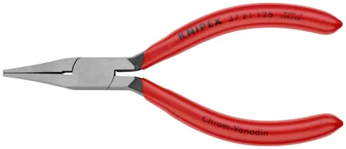 Get Yours Knipex 37 21 125 Electronics Gripping Pliers-Flat Pointed Tips, 5" Nominal Length