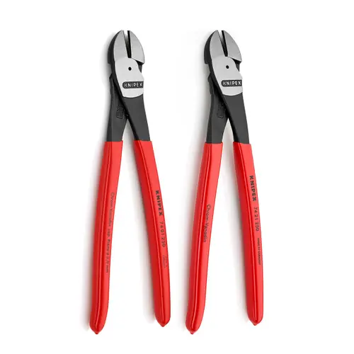 Knipex 9K 00 80 129 US 2 Pc 10" Diagonal Cutter Set Premium
